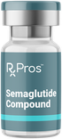 Compounded semaglutide vial